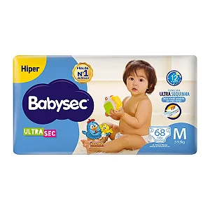 Fralda Infantil Babysec Galinha Pintadinha Hiper