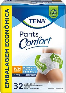Roupa Íntima Tena Pants Confort GIGA C/32 Unidades
