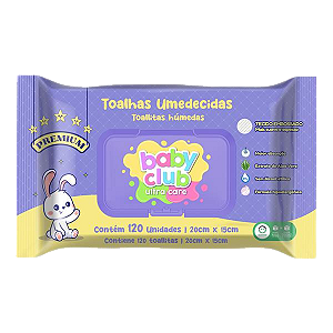 Toalha Baby Club Premium C/120