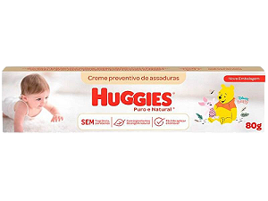 Creme Preventivo Huggies Puro e Natural 80g