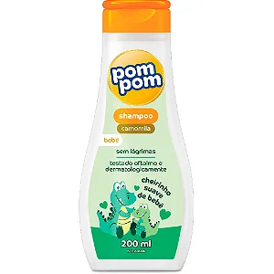 Shampoo Camomila 200ml Pom Pom