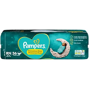 Pampers Primeiros Dias RN C/36