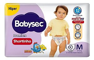 Fralda BabySec Shortinho Hiper
