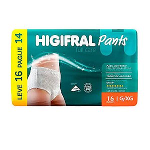 Fralda Geriátrica Higifral Pants