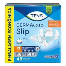Fralda Geriátrica Tena Slip Dermacare C/48