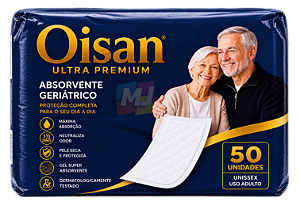 Absorvente Geriátrico Oisan Ultra Premium C/50