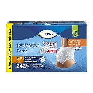 Fralda Geriátrica Tena Dermacare Pants C/24