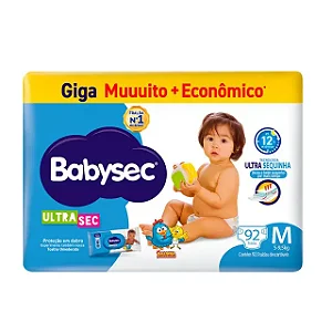 Fralda infantil Babysec Galinha Pintadinha Giga