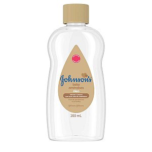 Óleo Johnsons Baby Amêndoas 200ml