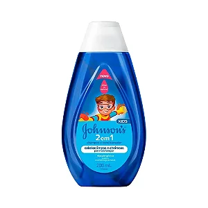 Shampoo e condicionador Johnson's 2 em 1 200ml