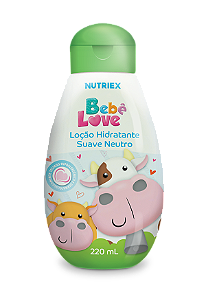 Loção Hidratante Suave Neutro Bebê Love 220ml