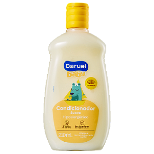 Condicionador Infantil Suave 210ml Baruel Baby