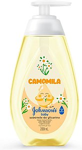 Sabonetes Líquido Johnson's Glicerina Camomila 200ml