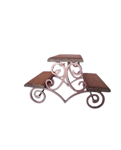 Bandeja Aspiral cor COBRE