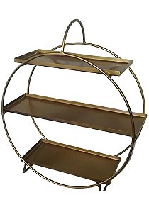 Roda Gigante de chapa mod. 004 Dourado