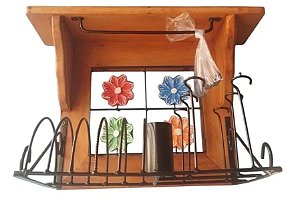 Paneleiro Rustico Flor