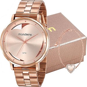 Kit Relógio Feminino Mondaine - 53748LPMKRE2K1