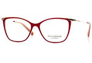 Óculos de Grau Feminino Ana Hickmann - AH6414XL H01 58