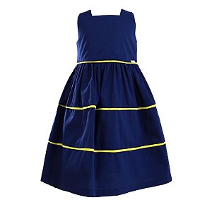 VESTIDO AZUL MARINHO