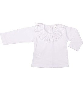 BLUSA GOLA DE RENDA