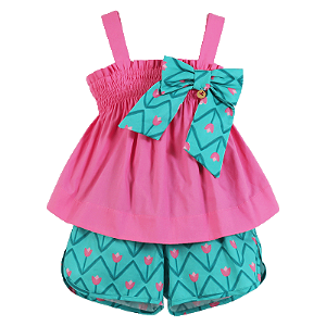 CONJUNTO ESTAMPA FLORESCER