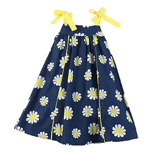 VESTIDO ESTAMPA ONDE ESTÁ A MARGARIDA?