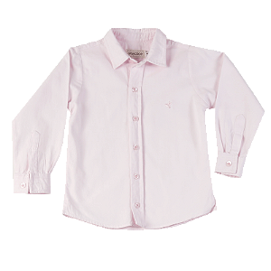 CAMISA MANGA LONGA ROSA/AZUL