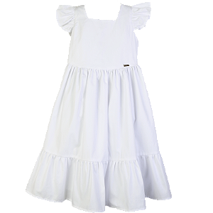 VESTIDO LISO BRANCO