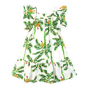 VESTIDO ESTAMPA BANANEIRAS