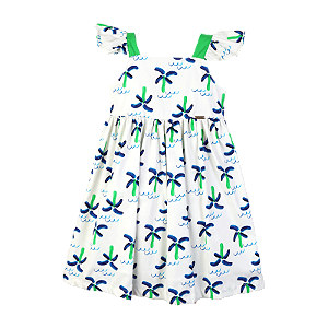 VESTIDO ESTAMPA COQUEIROS