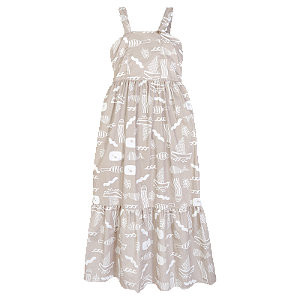 VESTIDO DE ESTAMPA BEIRA MAR