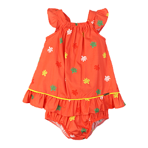 VESTIDO ESTAMPA TARTARUGA