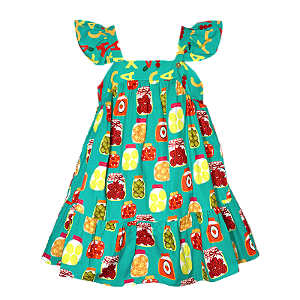 VESTIDO ESTAMPA POTES DE DOCE