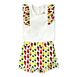 CONJUNTO ESTAMPA PIMENTINHAS OFF