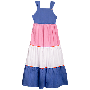 VESTIDO MIDI COM DECOTE NAS COSTAS
