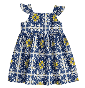 VESTIDO ESTAMPA VARANDA TROPICAL