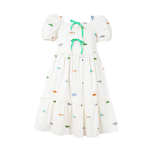 VESTIDO PEIXINHOS FELIZES OFF