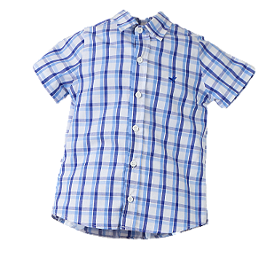 CAMISA XADREZ AZUL