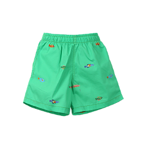 SHORT TACTEL ESTAMPA PEIXINHOS FELIZES
