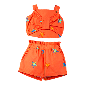 CONJUNTO ESTAMPA ESTRELA DO MAR