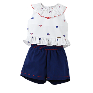 CONJUNTO ESTAMPA SUBMARINO FUNDO BRANCO