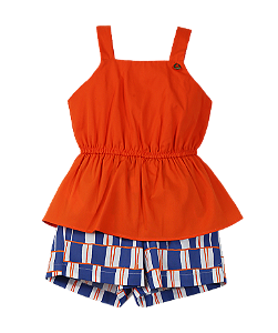 CONJUNTO ESTAMPA SEGREDOS DO MAR