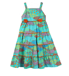 VESTIDO ESTAMPA CANTEIRO DO MAR