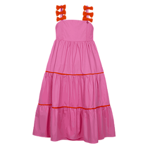 VESTIDO GALLES ROSA CHICLETE