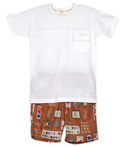 CONJUNTO ESTAMPA PAINEL DE INSPIRAÇÃO