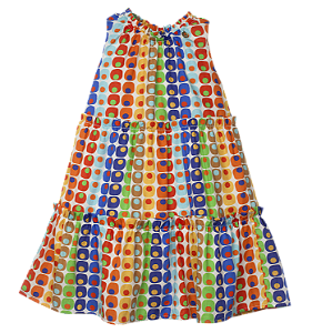 VESTIDO ESTAMPA AMOSTRA DE TECIDOS