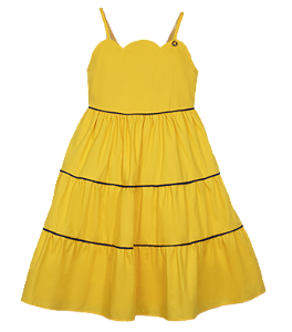 VESTIDO GALLES AMARELO