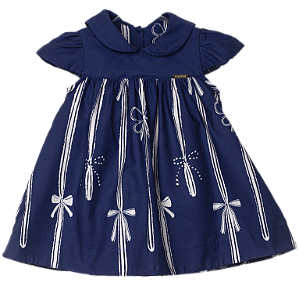 VESTIDO BARRADO A MAGIA DAS FITAS