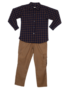 CONJUNTO DONATO XADREZ MARINHO