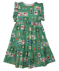 VESTIDO ESTAMPA PAINEL DE INSPIRAÇÃO